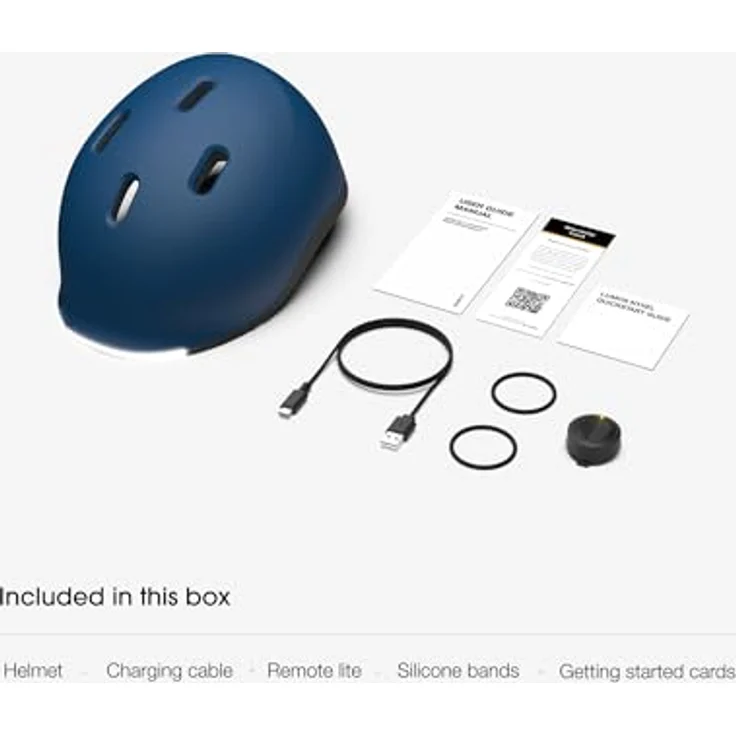 Lumen Labs Lumos Helmet Nyxel MIPS, Halber Helm mit 56 adressierbaren LEDs, ergonomischer Fit, Größe M (55-59 cm), sieben RGB Farben – Bild 9