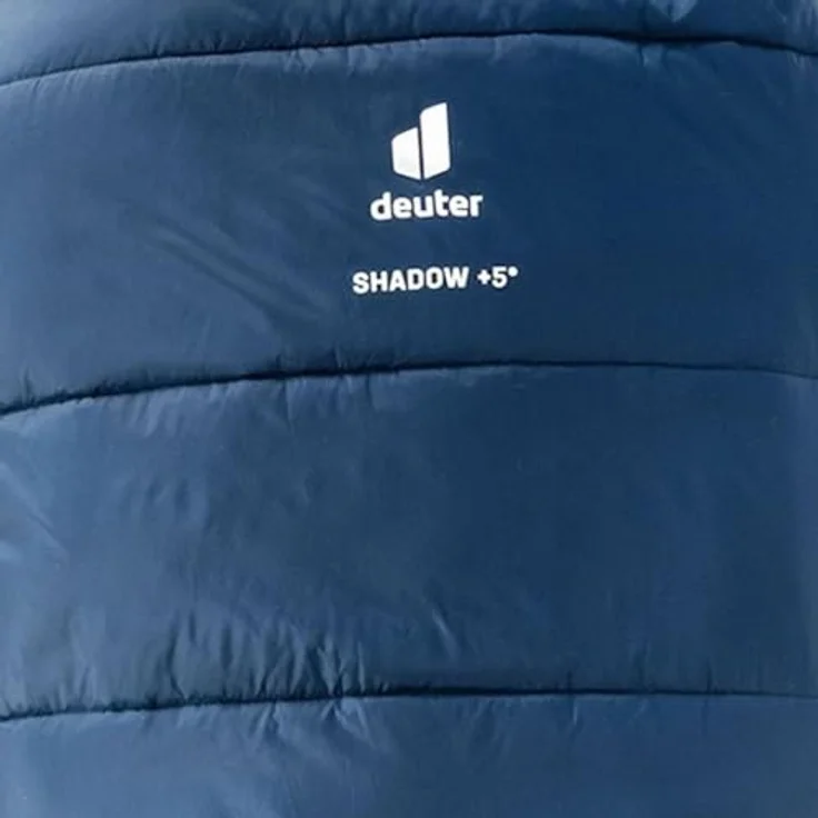 Deuter Shadow +5, Mumienschlafsack für Backpacker, 205 cm, leicht, gute Wärmeisolation, Komforttemperatur bis 9 °C, ganzjährig einsetzbar, Fair Wear zertifiziert – Bild 2