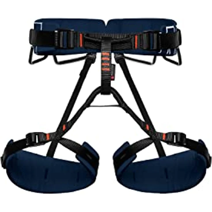 Mammut 4 Slide Klettergurt, robuster und verstellbarer Klettergurt mit gepolstertem Innenteil und 4 Materialschlaufen, Größen XS, S, M – Bild 2