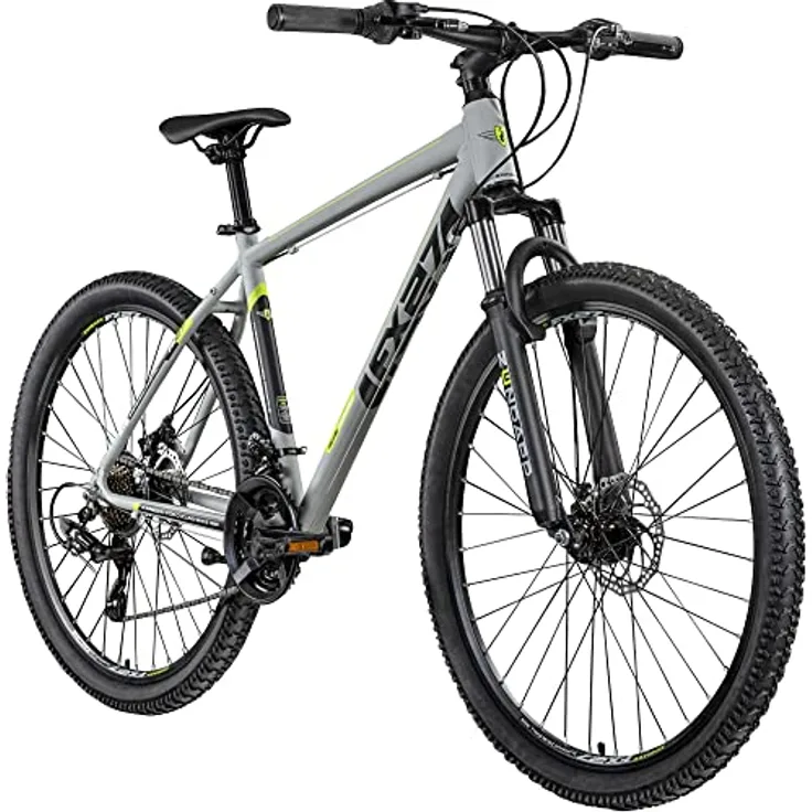 Zündapp FX27 Mountainbike 650B, Hardtail 27,5 Zoll, 21-Gang, Rahmenhöhe 48 cm, grau grün