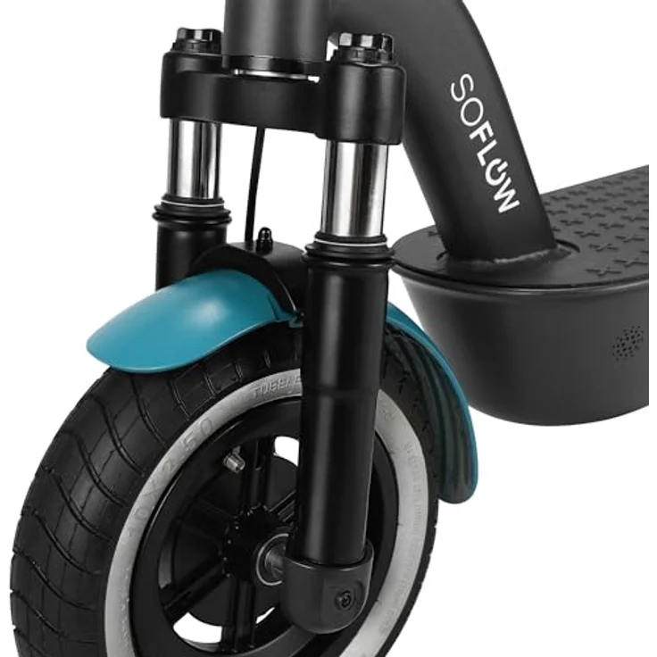 soflow E-Scooter SO4 Pro Max, 750 W, 22 km/h, 75 km Reichweite, Austauschbarer Akku, Dreifach-Bremssystem, Smart Cockpit mit LED-Farbdisplay – Bild 8