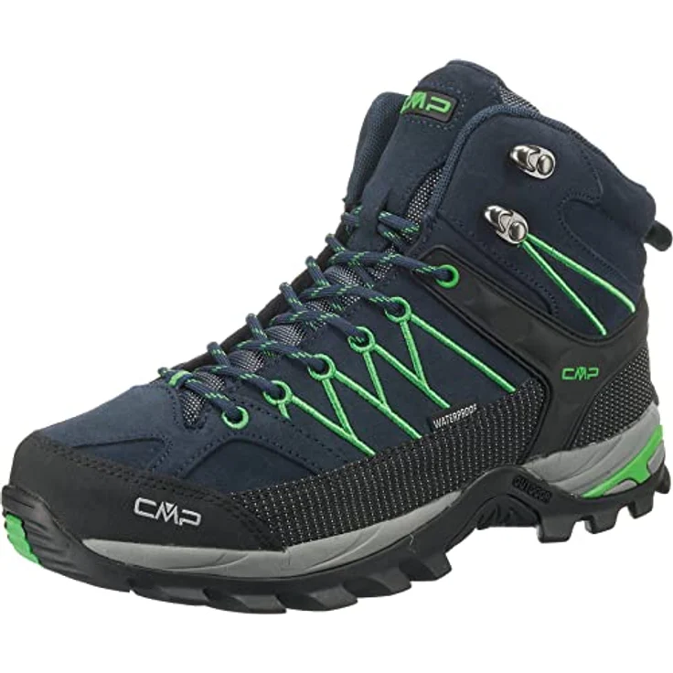 CMP Campagnolo Rigel Mid, Herren Wanderschuhe (Gr. 44), Blau, ideal für Outdoor-Aktivitäten – Bild 1