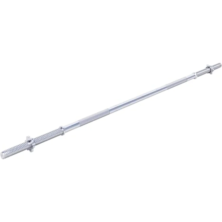 GORILLA SPORTS® Langhantelstange - Ø 30 mm, 150 cm / 180 cm / 200 cm lange, mit 2 Sternverschlüssen, bis 200kg Belastbar, aus Chrom - Langhantel, Hantelstange, Hantel, Langhantel-Stange – Bild 1