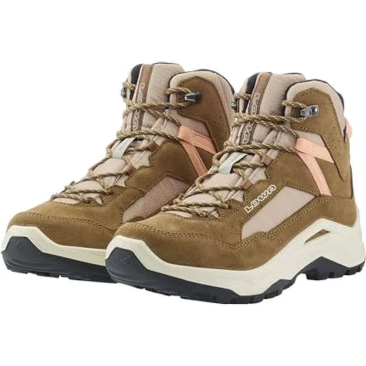 Lowa Ventierra GTX Qc Ws, Damen Hikingstiefel mit GORE-TEX-Membran, flexibler Schnürung und optimalem Grip, desert/pfirsich – Bild 5