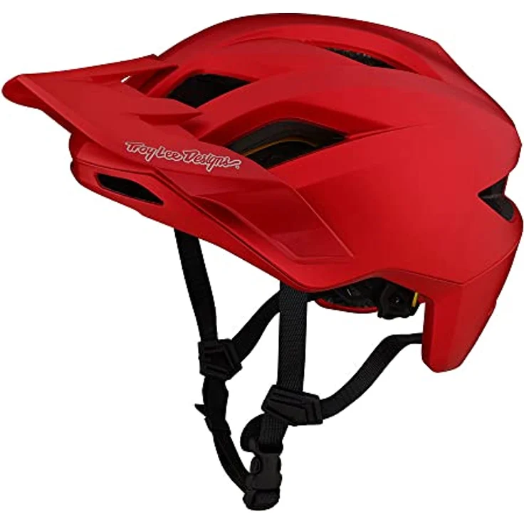 Troy Lee Designs Flowline Mips Downhillhelm Rot XL-2XL - Velohelm mit innovativem Mips System, in XL-2XL (60 - 63 cm) – Bild 3