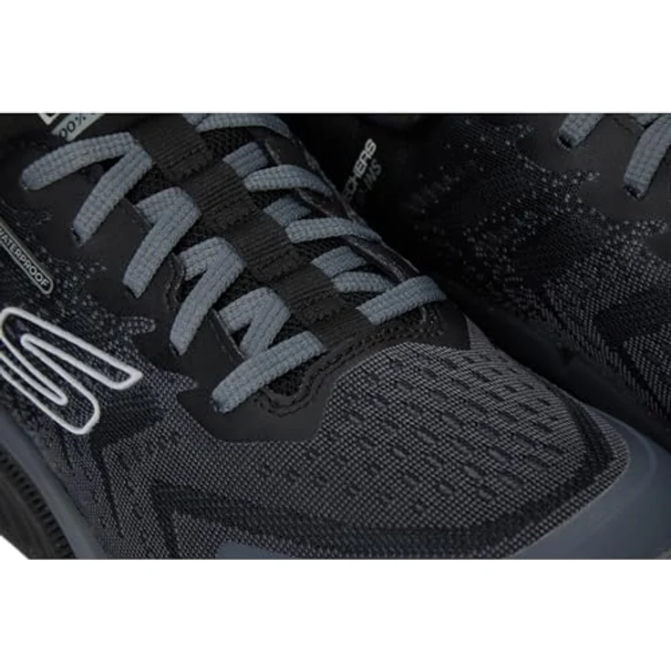 Skechers MAX CUSHIONING PREMIER 2.0 - Stanch, Herren Laufschuhe, Halbschuhe, Hand-free Slip Ins, schwarz/dunkelgrau, Größe 42 EU – Bild 6