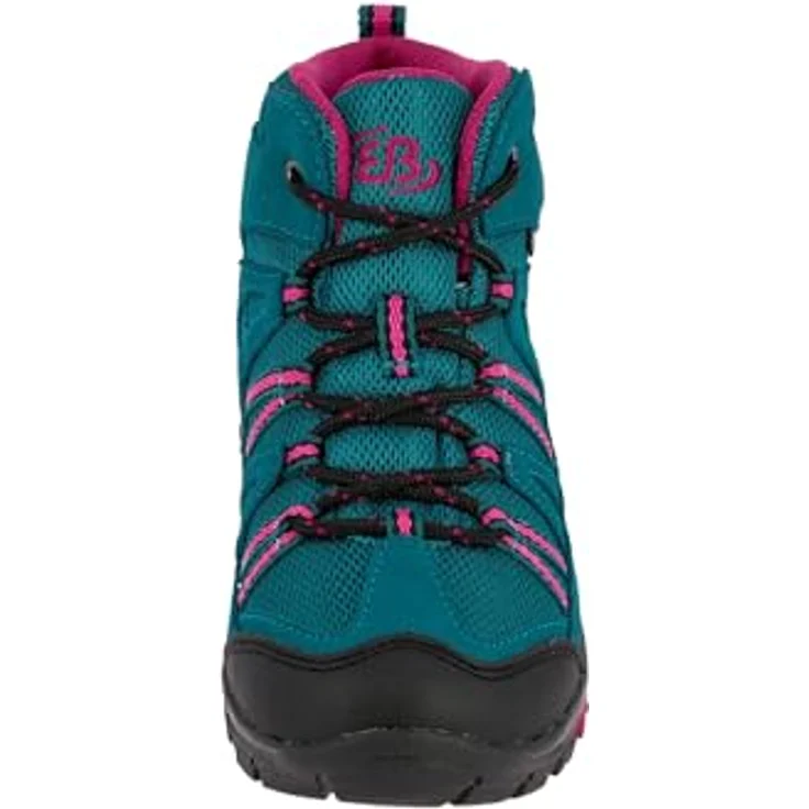 BRÜTTING Ohio High, Outdoorstiefel für Damen und Herren mit robustem Vibram-Profil und praktischem Wechselfußbett, schwarz – Bild 3