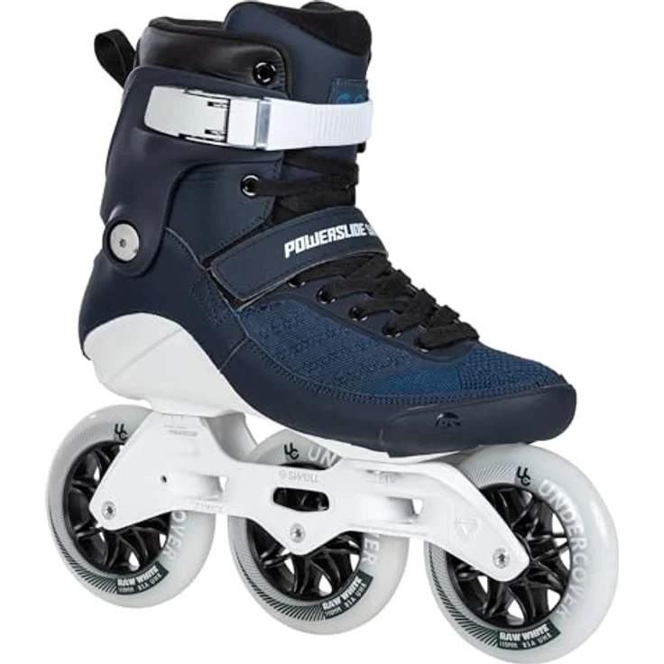 POWERSLIDE Swell 110 Navy Trinity Inlineskates, Größe 40, 3-Rad-Design 110 mm – Bild 1