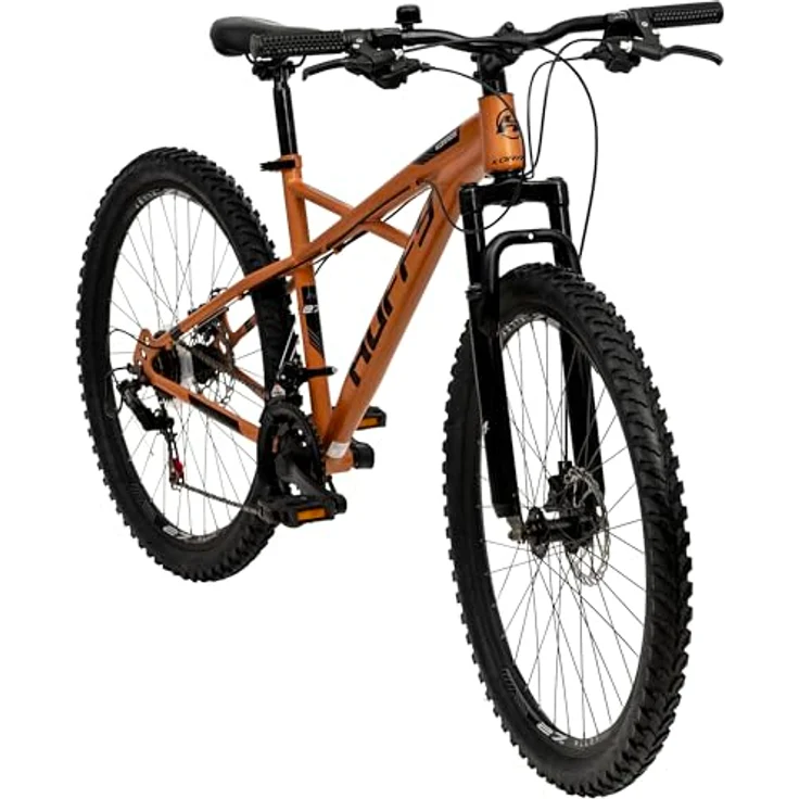 Huffy Korros 27,5" Mountainbike, 21-Gang mit Shimano-Schaltung und Federgabel, für Jugendliche und Erwachsene – Bild 2