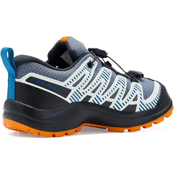 Salomon XA PRO V8 WP J, wasserdichter Unisex-Outdoorschuh mit Schnellverschluss und strapazierfähigem Obermaterial – Bild 3