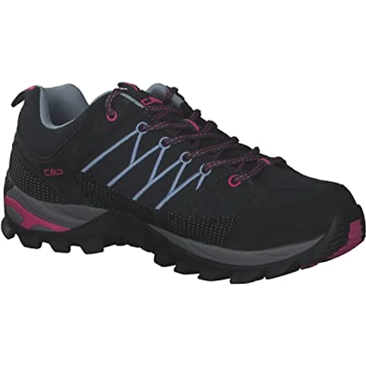 Campagnolo CMP Rigel Low WMN WP, Wanderschuhe für Damen, grau, wasserdicht, mit FullOn GRIP Profilsohle – Bild 9