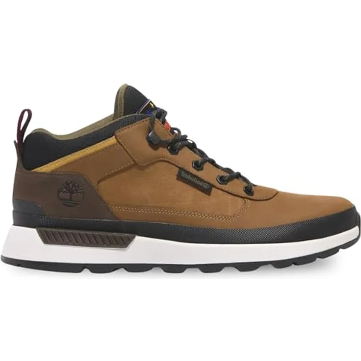 Timberland FIELD TREKKER MID LACE UP SNEAKER, Wanderschuh mit hohem Schaft und profilierten Gummi-Sohlen für besseren Halt, schwarz – Bild 2