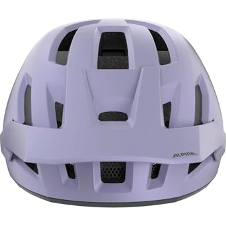 Alpina Taunus, Fahrradhelm für MTB-Abenteuer, flieder matt, 52-56 cm, leichte Microshell und EPS-Inneschale, maximale Sicherheit und Belüftung – Bild 2