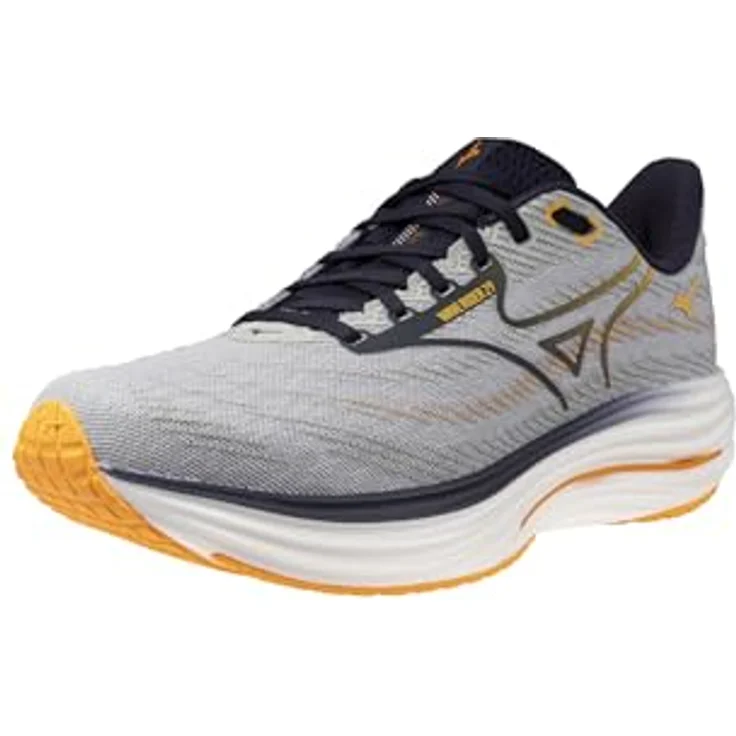 Mizuno Wave Rider 29, Laufschuhe Herren mit neutraler Dämpfung, atmungsaktivem Obermaterial und Mizuno Wave Technology, schwarz – Bild 5