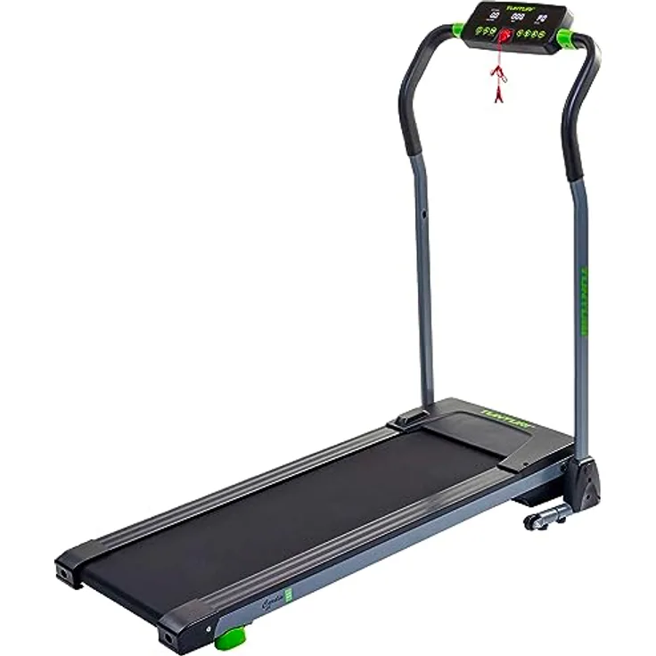 Tunturi Cardio Fit T5 Laufband für zuhause, Klappbar, 10KM/H, LCD Bildschirm, Walking pad