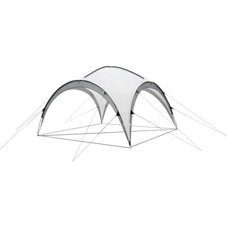 Easy Camp Kuppelzelt für 6 Personen, leicht und vielseitig, 12 kg, mit überdachtem Wohnbereich und Schlafraum, Packmaß 66 x 22 cm – Bild 3