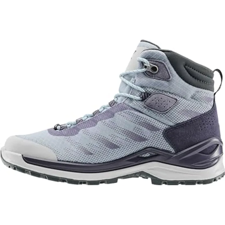 LOWA FERROX GTX MID Ws, wasserdichter Wanderschuh für Dynamik und Komfort, flieder/pflaume, 39.5