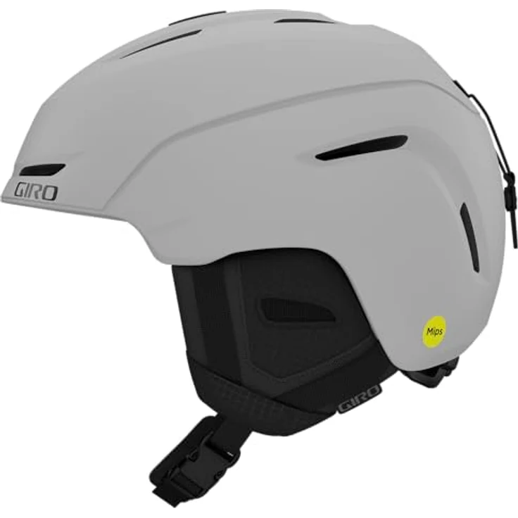 Giro Neo MIPS Matte Light Grey, Skihelm mit Multi-Directional Impact Protection System und In-Mold Konstruktion, Größe S – Bild 1