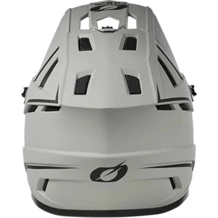 O'NEAL BACKFLIP Helmet, Downhill Fahrradhelm in Solid Gray, M (57/58 cm), mit hervorragendem Belüftungssystem und Fidlock Magnetverschluss – Bild 4