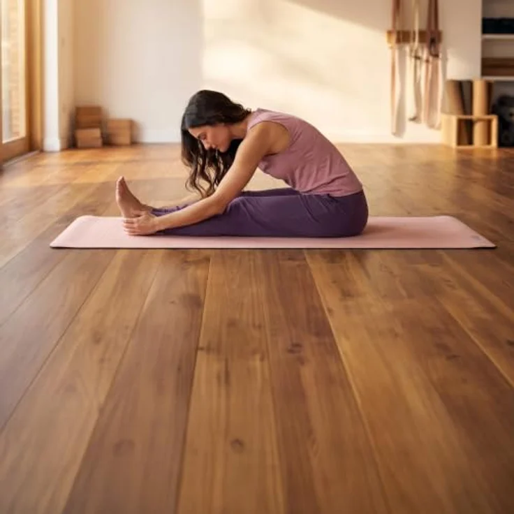 Yogistar yogimat® pro, Extrem rutschfeste Yogamatte aus TPE-Schaum, beidseitig nutzbar, hygienisch und langlebig – Bild 5