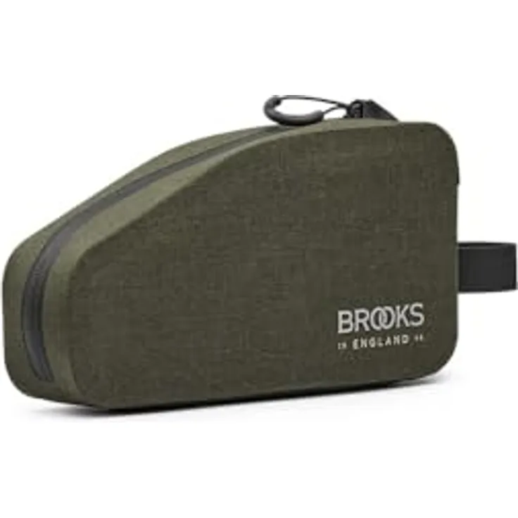 Brooks England Scape Top Tube Bag, 100 % wasserdichte Rahmentasche mit 0.90 l Volumen und innovativem YKK-Reißverschluss