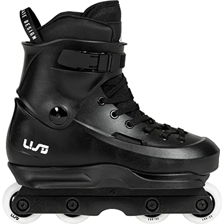 USD Inline Skates Sway 60 XXI, Schwarz, Unisex, 60mm/88A Rollen, ABEC 7 Pro Kugellager, für aggressive Stunts und Skatepark – Bild 1