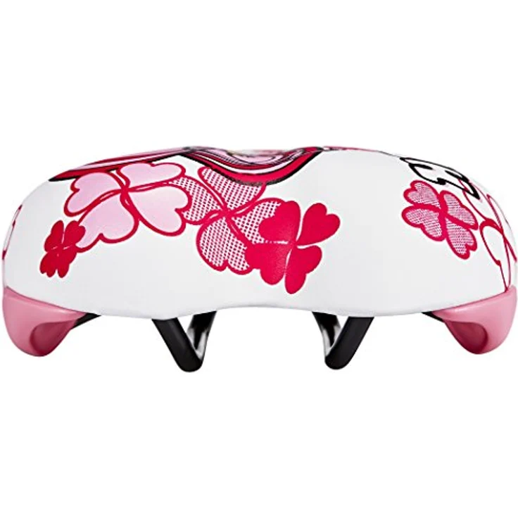 XLC Kinder-Sattel SA-C02, komfortabler Unisex Fahrradsattel mit Stahlgestell und Vinylbezug, Kantenschutz – Bild 2