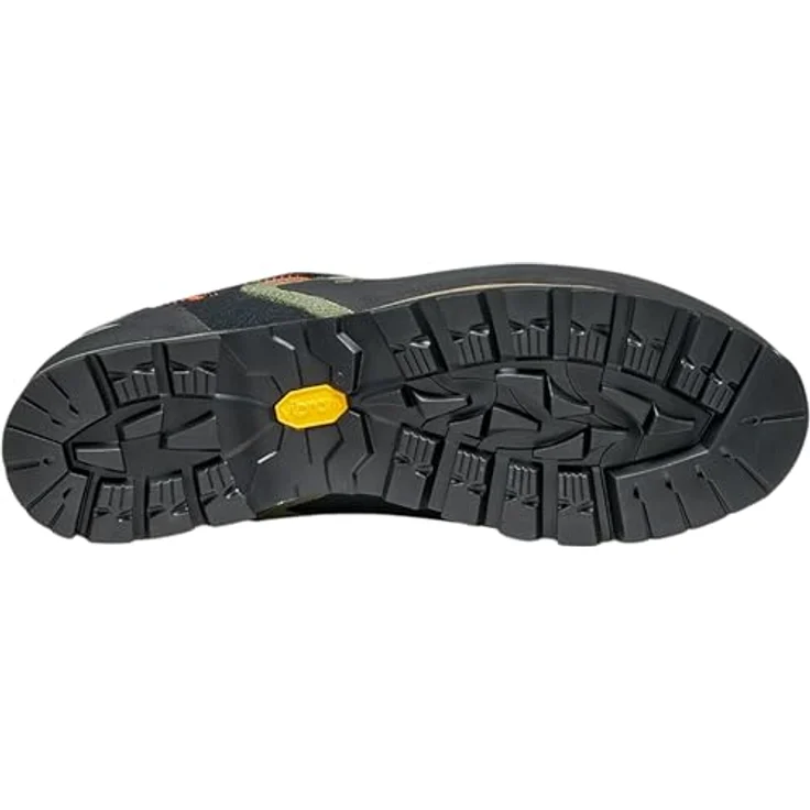 Garmont Dragontail MNT Evo GTX, wasserdichte Herren Zustiegsschuhe mit Wildleder-Obermaterial und griffiger VIBRAM-Laufsohle | Black/Olivine EU 44 – Bild 6