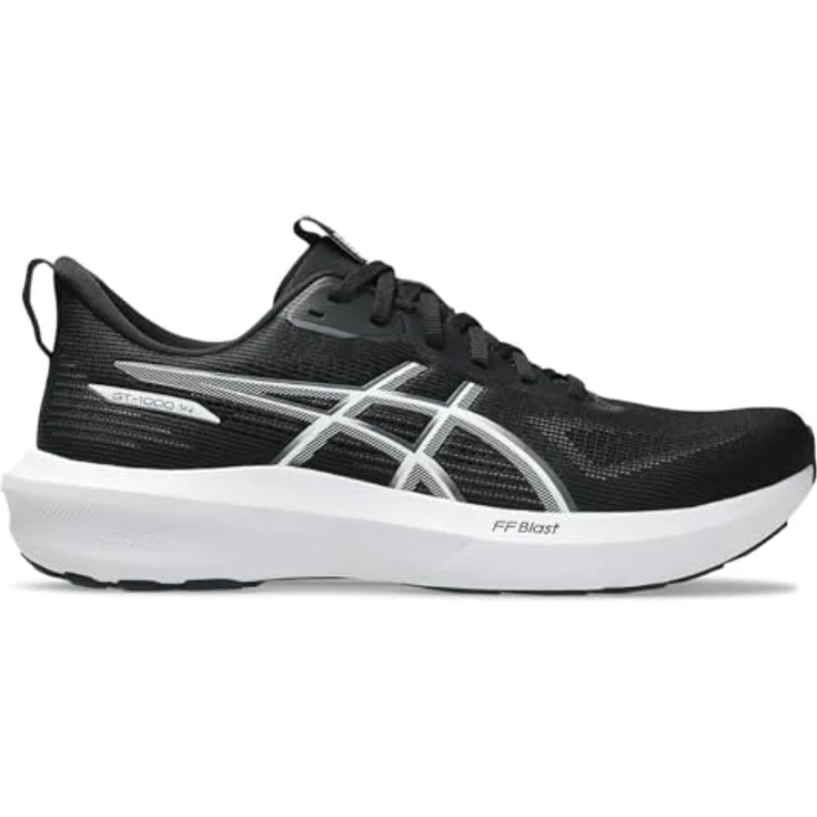 Asics GEL-KAYANO 32, Damen Laufschuhe mit hoher Dämpfung und guter Trittsicherheit, Schwarz, EU 38 UK 5 – Bild 3