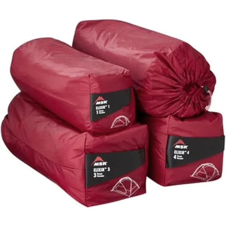 MSR Elixir 3 Kuppelzelt, 3.19 kg für 3 Personen, verbesserte Belüftung, freistehende Konstruktion, 35% mehr Stauraum – Bild 3