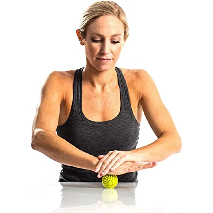 Trigger Point MobiPoint Massage Ball, 5 cm, mit sanften Spitzen zur Verspannungsreduktion, grün – Bild 3