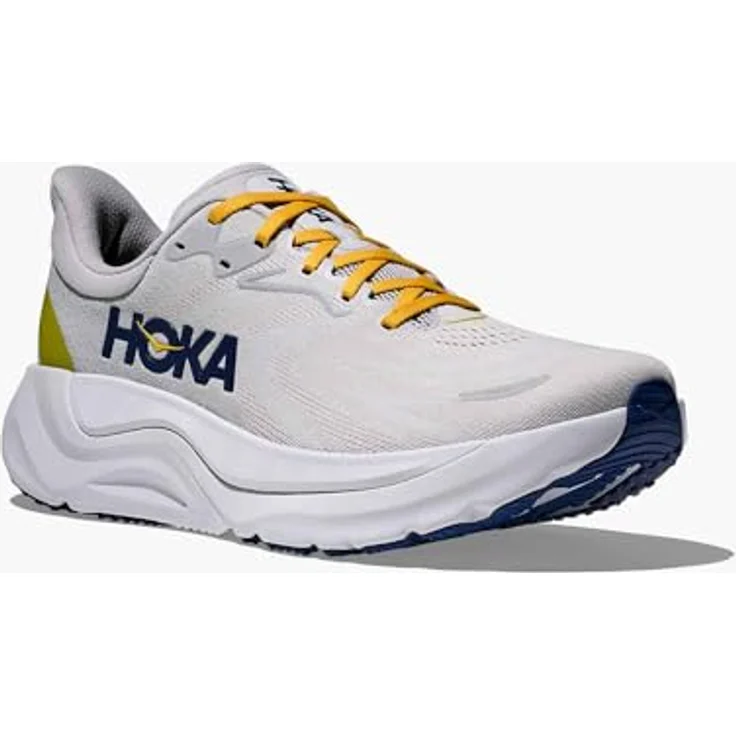 Hoka Arahi 8, Herren Laufschuhe mit atmungsaktivem Mesh-Obermaterial, grau – Bild 5