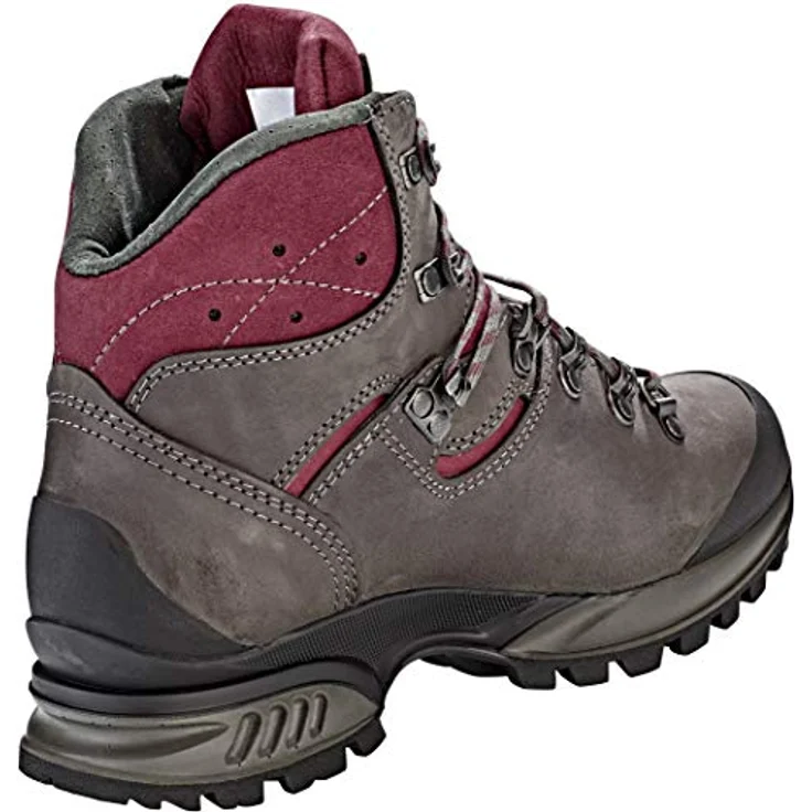 Hanwag Tatra II Wide Lady GTX, Damen Wander- und Bergschuhe aus Nubukleder, atmungsaktiv, grau, Größe 39 EU – Bild 2