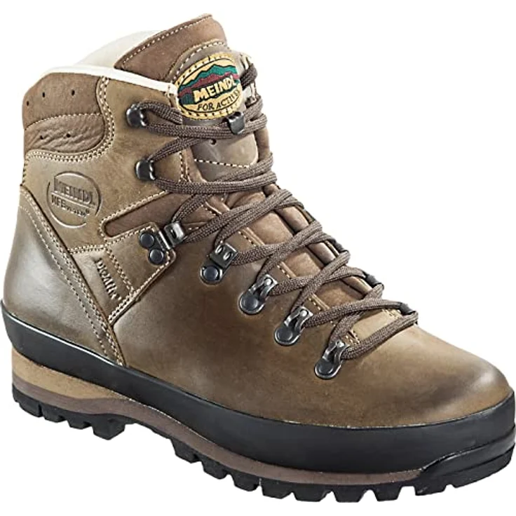 Meindl Borneo 2 MFS Herren Wander- und Trekkingstiefel, braun - nougat, Memory-Foam-System, Vibram-Sohle, 790 g pro Schuh – Bild 1