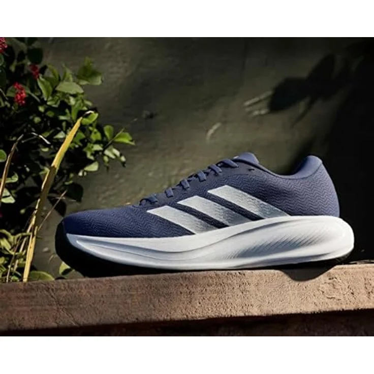 Adidas Response Runner 2, Laufschuhe Senior mit atmungsaktivem Mesh-Obermaterial, Cloudfoam Zwischensohle und Gummiaußensohle – Bild 3