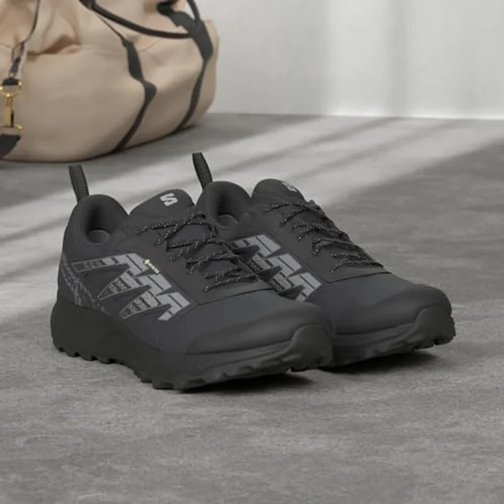 Salomon WANDER GORE-TEX® Wanderschuh, wasserdicht mit Trailrunning-Sohle und Contagrip® Außensohle – Bild 3