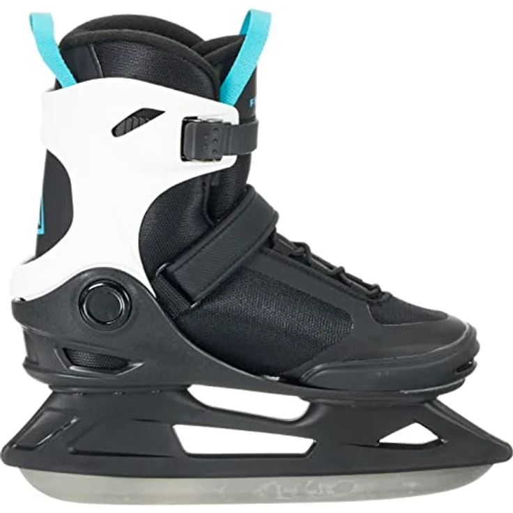 Firefly Damen Phoenix III Eishockeyschuhe, wasserabweisend, atmungsaktives Mesh, THINSULATE-Isolierung, Black/White/Blue, Größe 40 – Bild 3