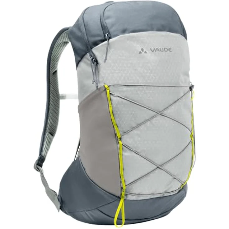 Vaude Agile Air Wanderrucksack, 53 cm, silberfarben, 100% Polyester, kompakt und leicht – Bild 1