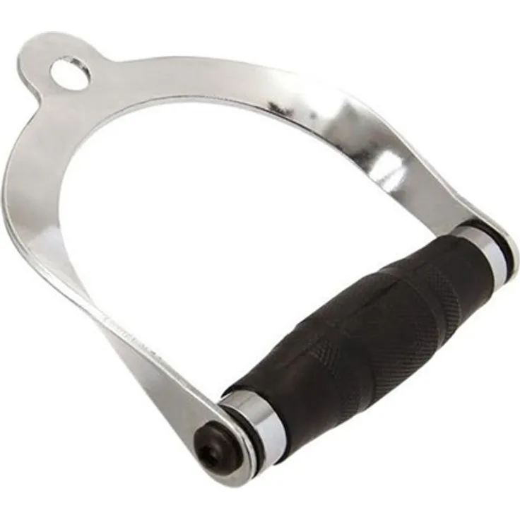 Toorx Single D Cable Attachment, Fitness-Griff für Kabelmaschinen mit rutschfestem Halt