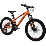 Keskin HT MTB1 20" Kinder-Mountainbike, 21-Gang Shimano, 2.35" Luftreifen, Scheibenbremsen, Aluminiumrahmen, Neongrün
