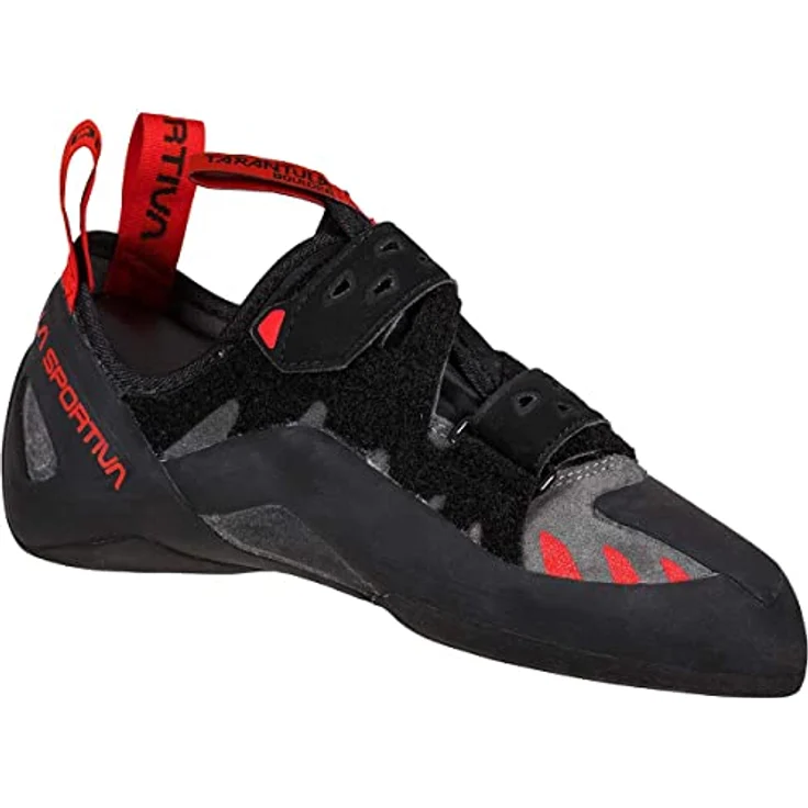 La Sportiva Tarantula Boulder Herren Kletterschuhe, Schwarz - Ideal für Anfänger, Neutrale Form, Sensitivität, Schnürsystem mit zwei Straps – Bild 2