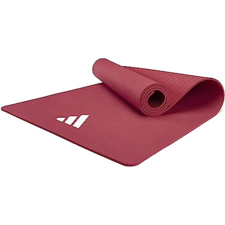 Adidas Yoga Mat - 8mm - Mystery Ruby, rutschfeste Yogamatte für optimale Dämpfung und Traktion – Bild 5