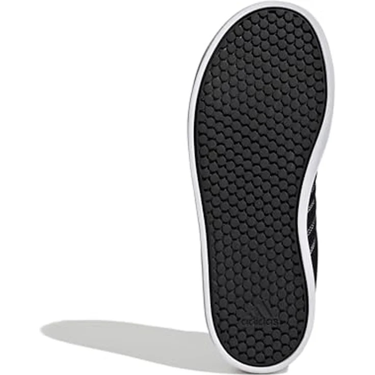 adidas Vs Pace 2.0 K, Laufschuhe für Kinder mit weichem Synthetik-Obermaterial und Gummiaußensohle, cblack/ftwwht/cblack, Größe: 4.5 – Bild 8