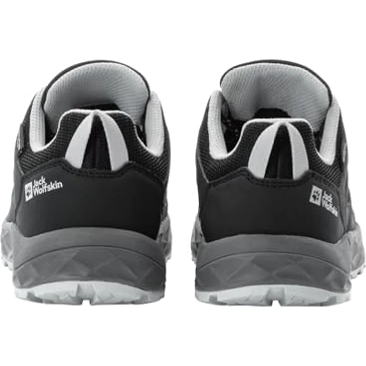 Jack Wolfskin Woodland 2 Texapore Low K, Unisex Wanderschuhe mit wasserdichtem Texapore Material, Schwarz – Bild 4