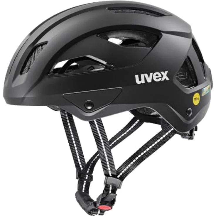 Uvex City Stride MIPS Fahrradhelm für Erwachsene, schlagfest und stoßabsorbierend, schwarz matt, 59-61 cm – Bild 1
