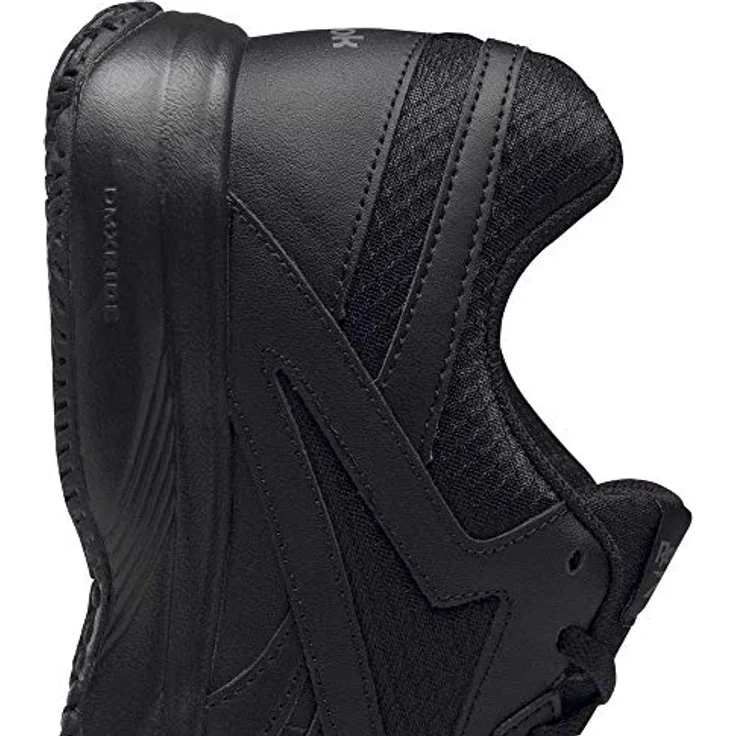 Reebok Work N Cushion, Herren Sneaker aus Leder und Synthetik, schwarz, Größe 11 mit rutschhemmender Außensohle und atmungsaktivem Innenfutter – Bild 8