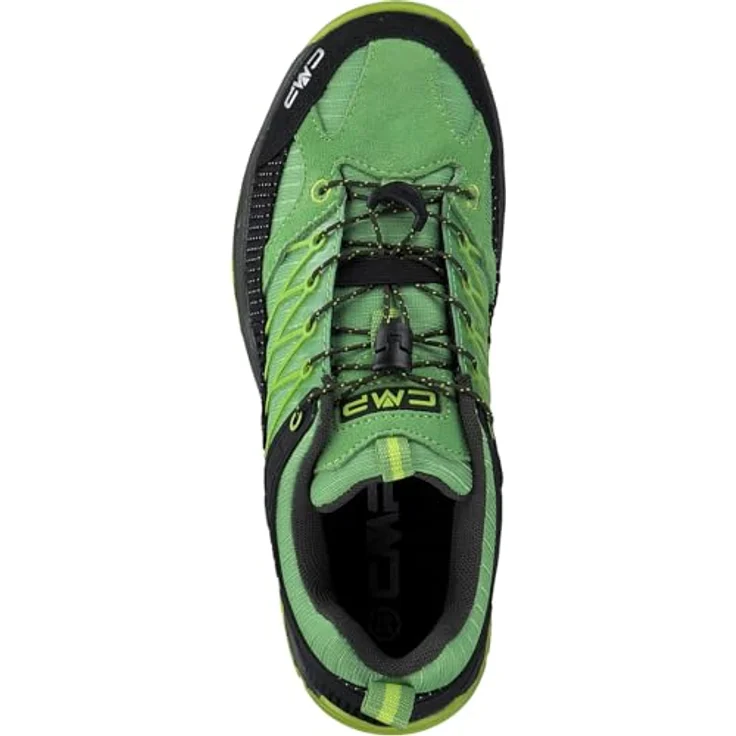CMP Rigel Low WP 3q54554j, Wasserdichte Wanderschuhe für Kinder mit griffiger Gummisohle, Grün, EU 38 – Bild 7