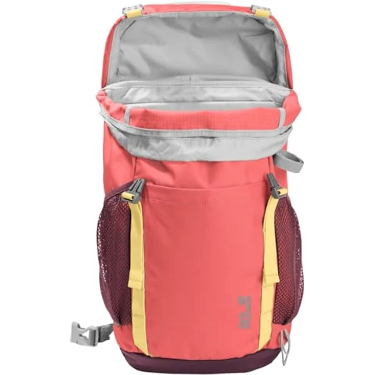 Jack Wolfskin Kids Explorer Trekkingrucksack, 47 cm, sunset coral, 100% Polyester, kompakt und robust – Bild 6