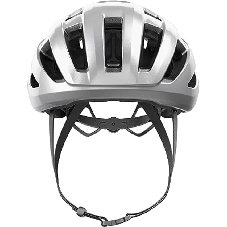 ABUS Rennradhelm PowerDome - leichter Fahrradhelm mit cleverem Belüftungssystem und aerodynamischem Profil - Italy - für Damen und Herren - Weiß, Größe S – Bild 2