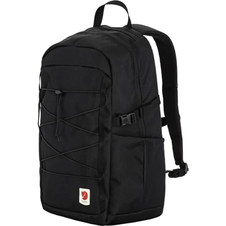Fjällräven Unisex Skule 24 Rucksack, schwarzes, wasserabweisendes 600D Polyester, gepolstertes Laptopfach, komfortable Schultergurte, vielseitig für Outdoor-Einsatz – Bild 5